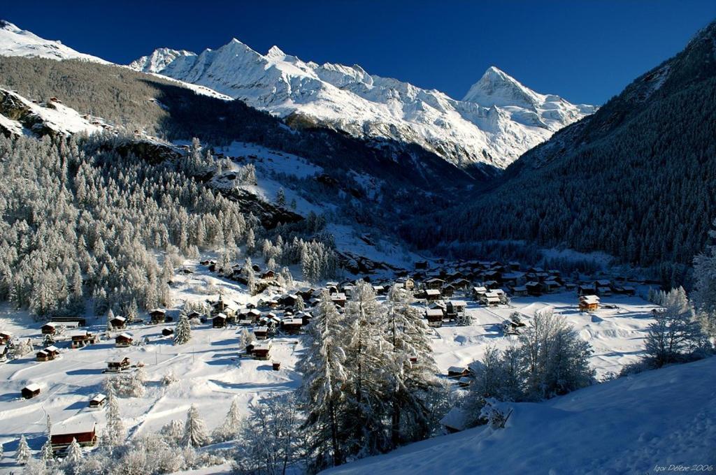 Hotel Dents De Veisivi Haudères 외부 사진